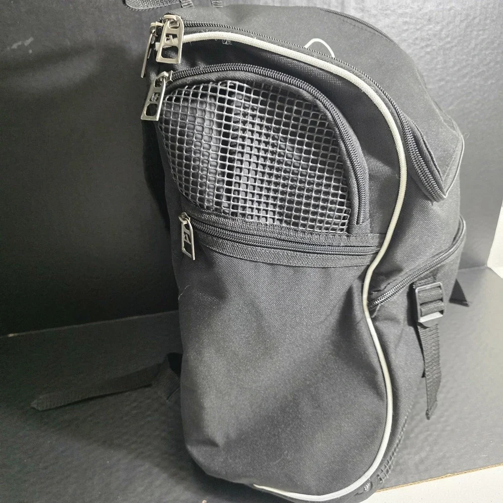 Russell‎ Athletic Black Basketball Soccer Ball Carrying Backpack